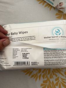 Mother Sparsh Pure Water Wipes