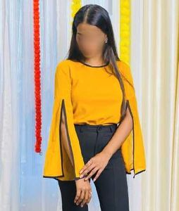 mustard yellow top