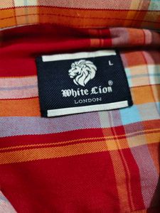 new check red shirt