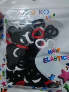 HAIR TIES MINI RUBBER PACK OF ANY 2 @150 RS
