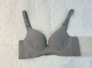 grey jelly push up bra