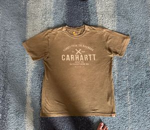 Carhartt Brown Graphic T-Shirt – Relaxed Fit