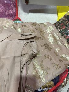 Embroidered saree