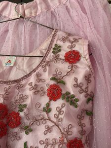 Beautiful Pink Embroidered Lehenga Choli