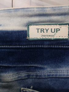 Stylish Acid Wash Jeans