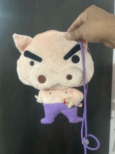 Cute Piggy Character Crossbody Bag