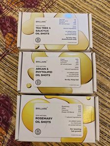 Brillare Oil Shots Trio - Hair Care