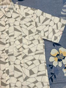 Zara Geometric Print Men's Shirt