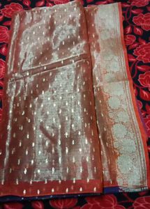 Exquisite Purple Banarasi Silk Saree