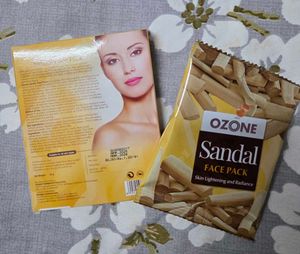 Ozone Sandal Face Pack - 3 Pac
