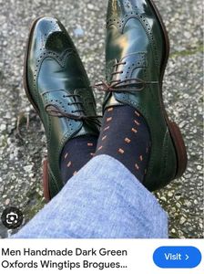 Korean Wingtip Oxford Shoes