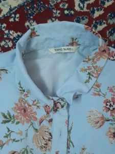 Floral Button-Up Dress
