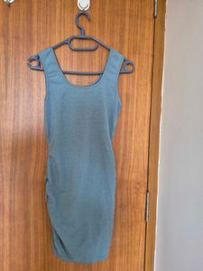 Sleek Ruched Tank Dress