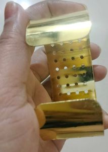 Gold Tone Cuff Bracelet