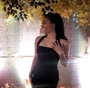 Elegant Black Halter Neck Dress