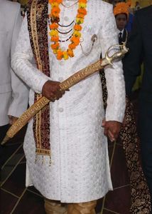 Men's Fully Embroidered Sherwani For Wedding