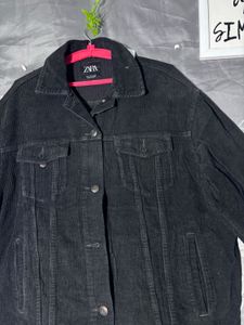 Zara Black Denim Jacket