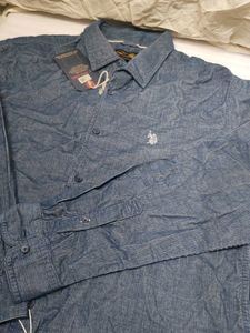 US Polo Assn Men's Denim Shirt