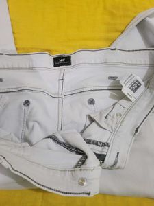 Lee Stylish White  Jeans