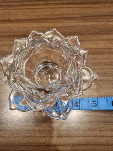 NEW IN BOX HOYYA CANDLE HOLDER GLASS VOTIVE