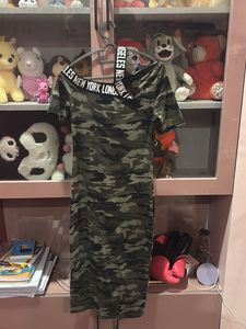 Camo Bodycon Dress