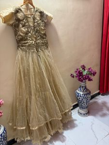 Gold barbie Gown