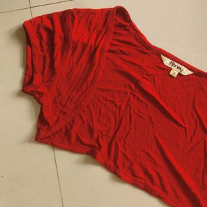 Red Bolero Shrug Top