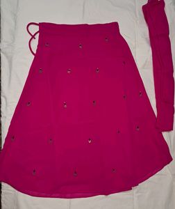 Peacock COLOUR Lehenga Choli ( 7 - 8.5 years)