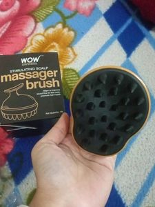 Wow stimulating scalp massager brush