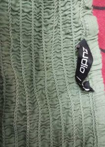 Green Mirror Work Blouse