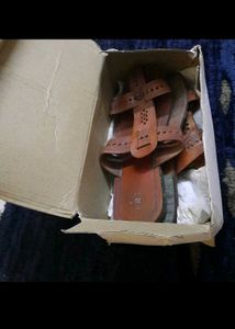 Stylish Brown Leather Kolhapuri Sandals for Men