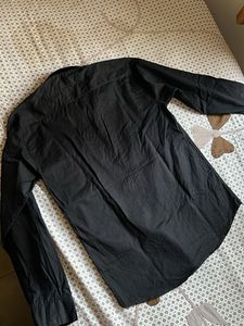 Versace Black Button-Down Shirt
