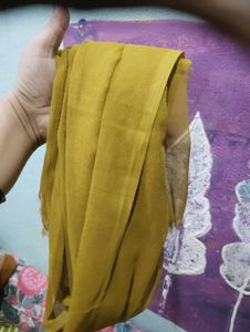 Vibrant Yellow Hijab Set