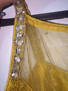 Yellow Embellished Kurta