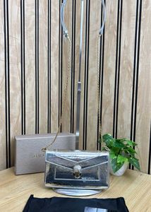 Bvlgari Silver Chain Shoulder Bag