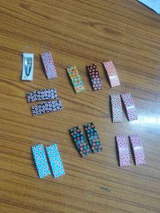 Cute Floral Hair Clips Set