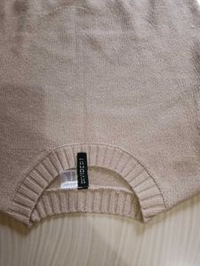 Cozy Beige Knit Sweater