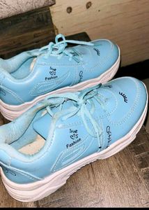 Stylish Blue Fashion Sneakers