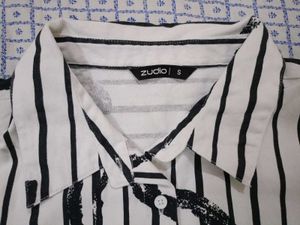 Striped Crop Top