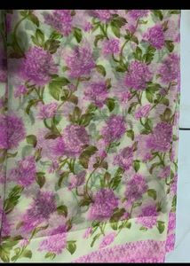 Floral Print Saree