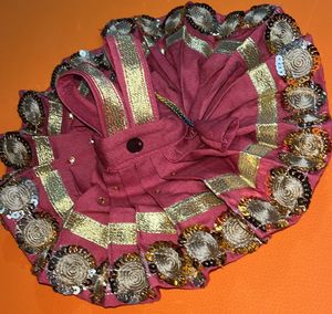 Laddu Gopal Fancy Dress Fabric Cotton