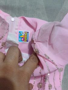 Pink sharara set