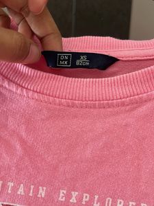 Pink "Adventure" Sweatshirt