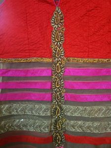 Elegant Striped ethnic kurta set