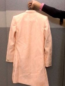 Elegant Peach Sherwani Set