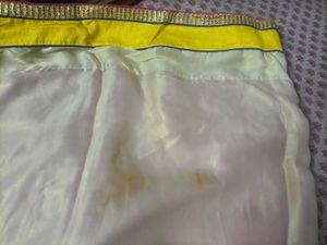 Pink &amp; Golden designer Embroidered Saree