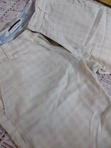 Men's Zara Man Checked Trousers