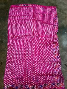 Pink &amp; White Patterned Fabric