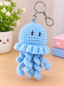 jelly fish keychain