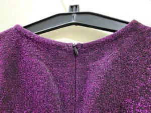Retrofuturism Shimmery 💜 Dress! 🪻🧊
